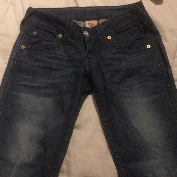 LIKE NEW - True Religion Straight Leg Jeans - Picture 5 of 5